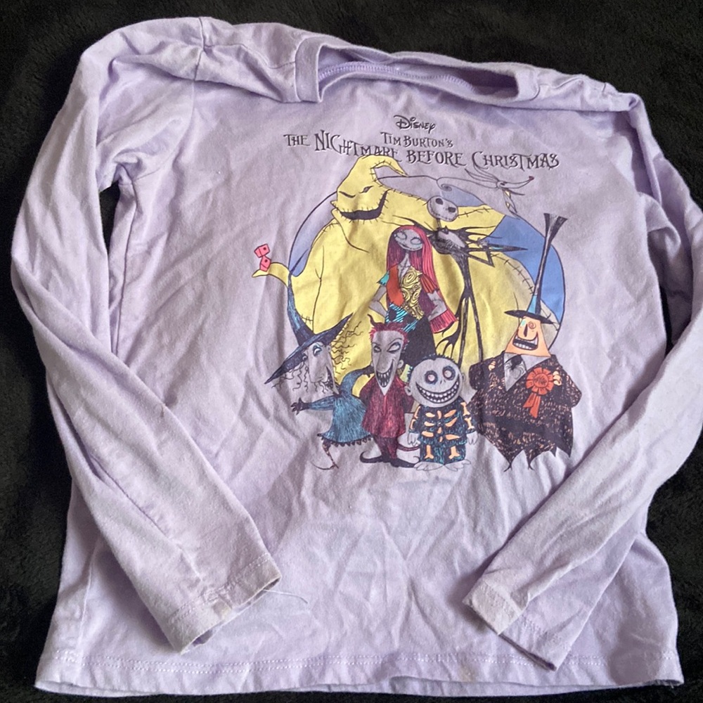 Size medium Nightmare before Christmas tee size 7/8
